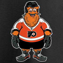 NHL Philadelphia Flyers Women's Gritty V-Neck T-Shirt - Black