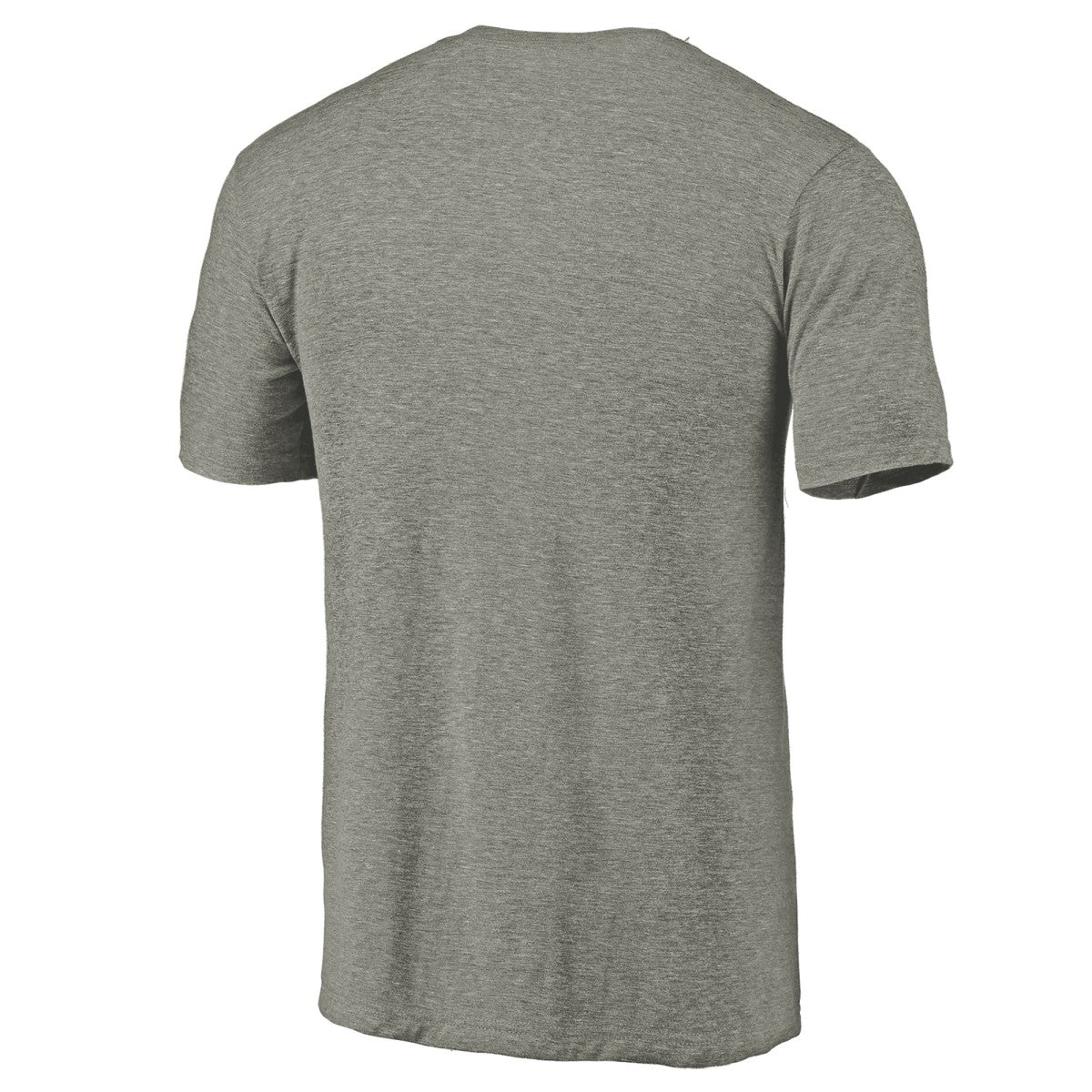 San Antonio Spurs Primary Logo Left Chest Distressed Tri-Blend T-Shirt Gray
