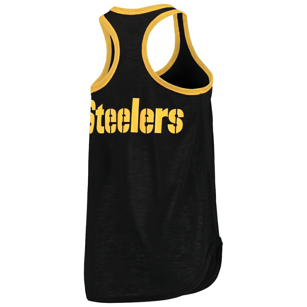 Pittsburgh Steelers G-III 4Her by Carl Banks Women's Tater Tank Top Black