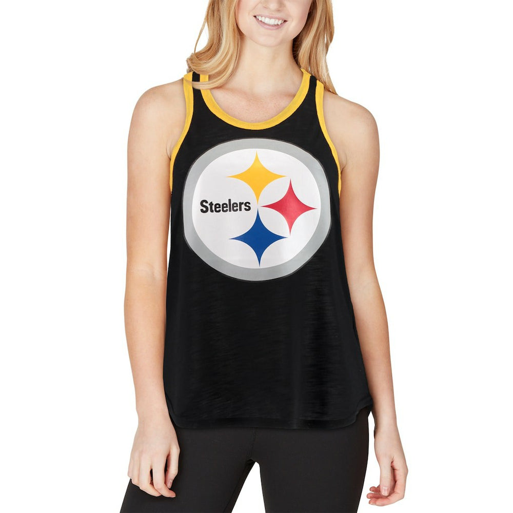 Pittsburgh Steelers G-III 4Her by Carl Banks Women's Tater Tank Top Black