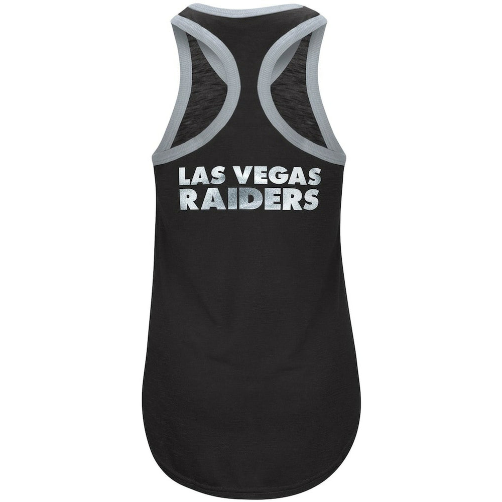 Las Vegas Raiders G-III 4Her by Carl Banks Women's Tater Tank Top Black