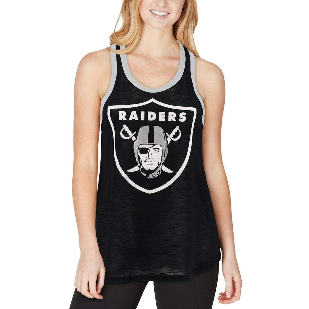 Las Vegas Raiders G-III 4Her by Carl Banks Women's Tater Tank Top Black