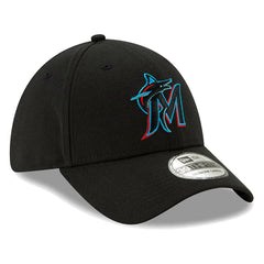 Miami Marlins New Era 2019 Team Classic 39THIRTY Flex Hat - Black Hats