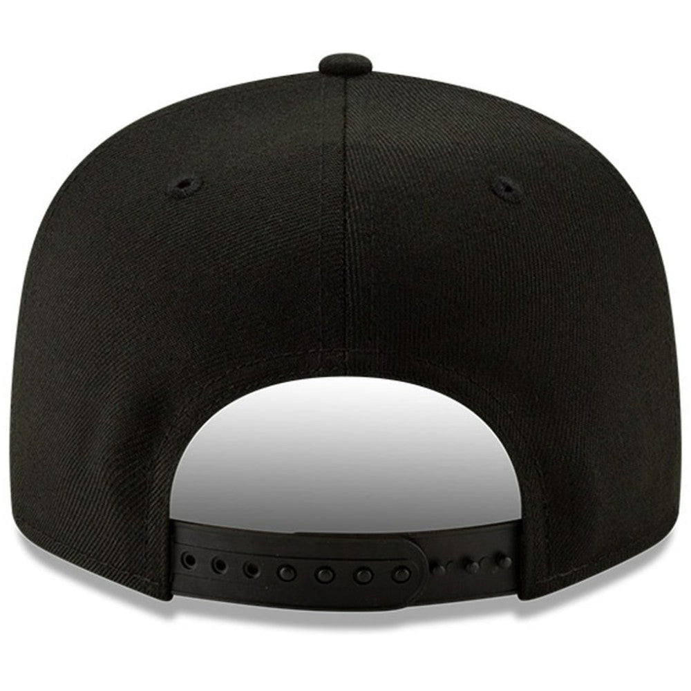 Miami Marlins New Era Team Color 9FIFTY Snapback Hat - Black Hats
