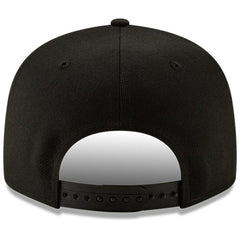 Miami Marlins New Era Team Color 9FIFTY Snapback Hat - Black Hats