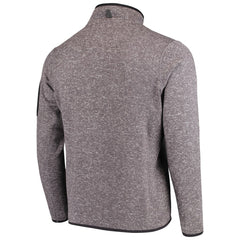 Minnesota Vikings Antigua Fortune Quarter-Zip Pullover Jacket Charcoal