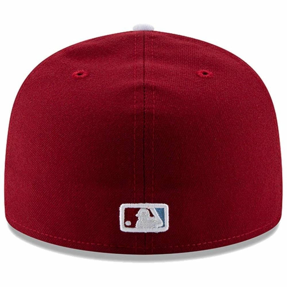 Philadelphia Phillies New Era Alternate 2 Authentic Collection On-Field 59FIFTY Fitted Hat - Maroon Hats