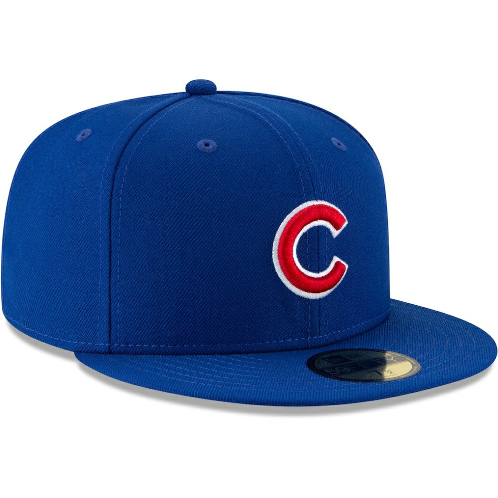 Chicago Cubs New Era 2016 World Series Wool 59FIFTY Fitted Hat - Royal Hats