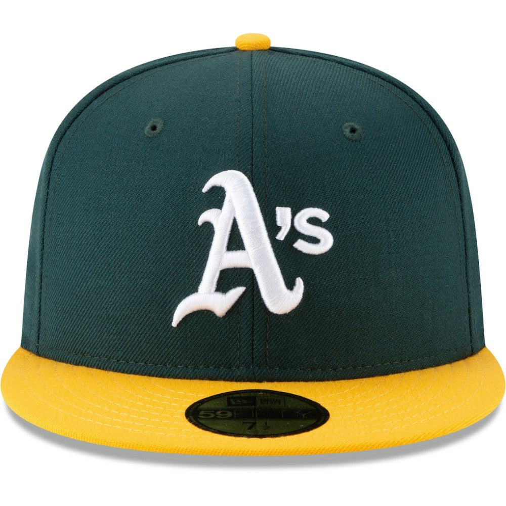 Athletics New Era 1989 World Series Wool 59FIFTY Fitted Hat - Green Hats
