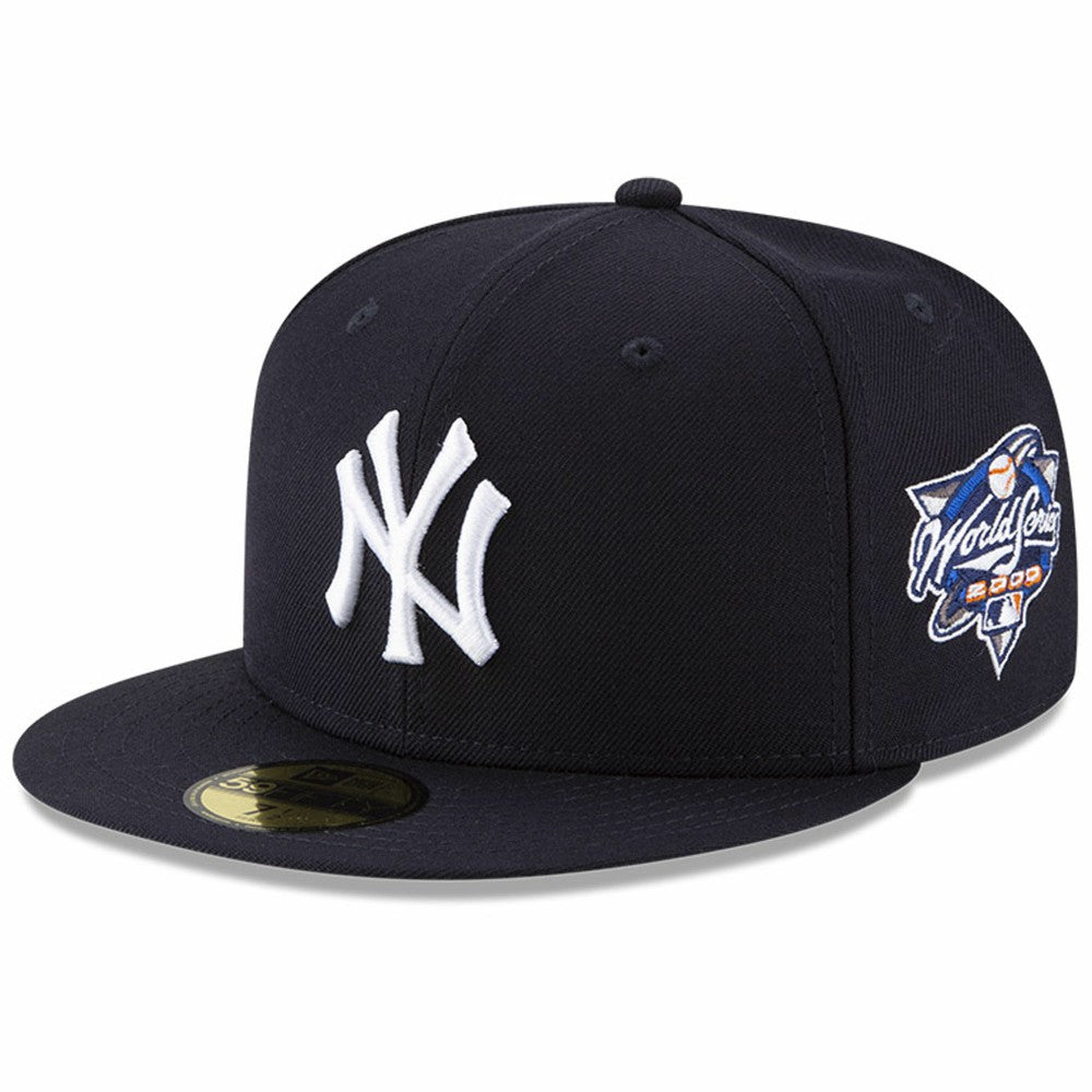 New York Yankees New Era 2000 World Series Wool 59FIFTY Team Fitted Hat - Navy Hats