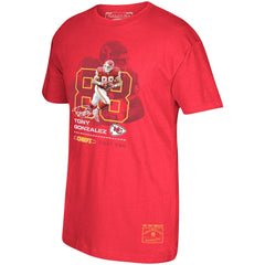 Tony Gonzalez Kansas City Chiefs Retired Player Graphic T-Shirt Red