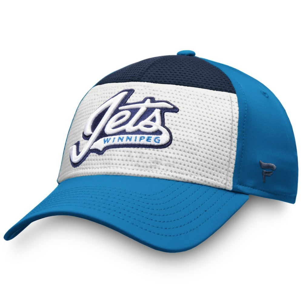 NHL Winnipeg Jets Fanatics Breakaway Alternate Jersey Flex Hat - White/Blue