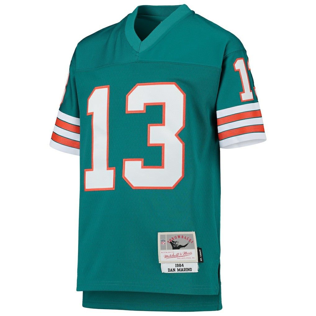 Dan Marino Miami Dolphins Youth 1984 Legacy Retired Player Jersey Aqua