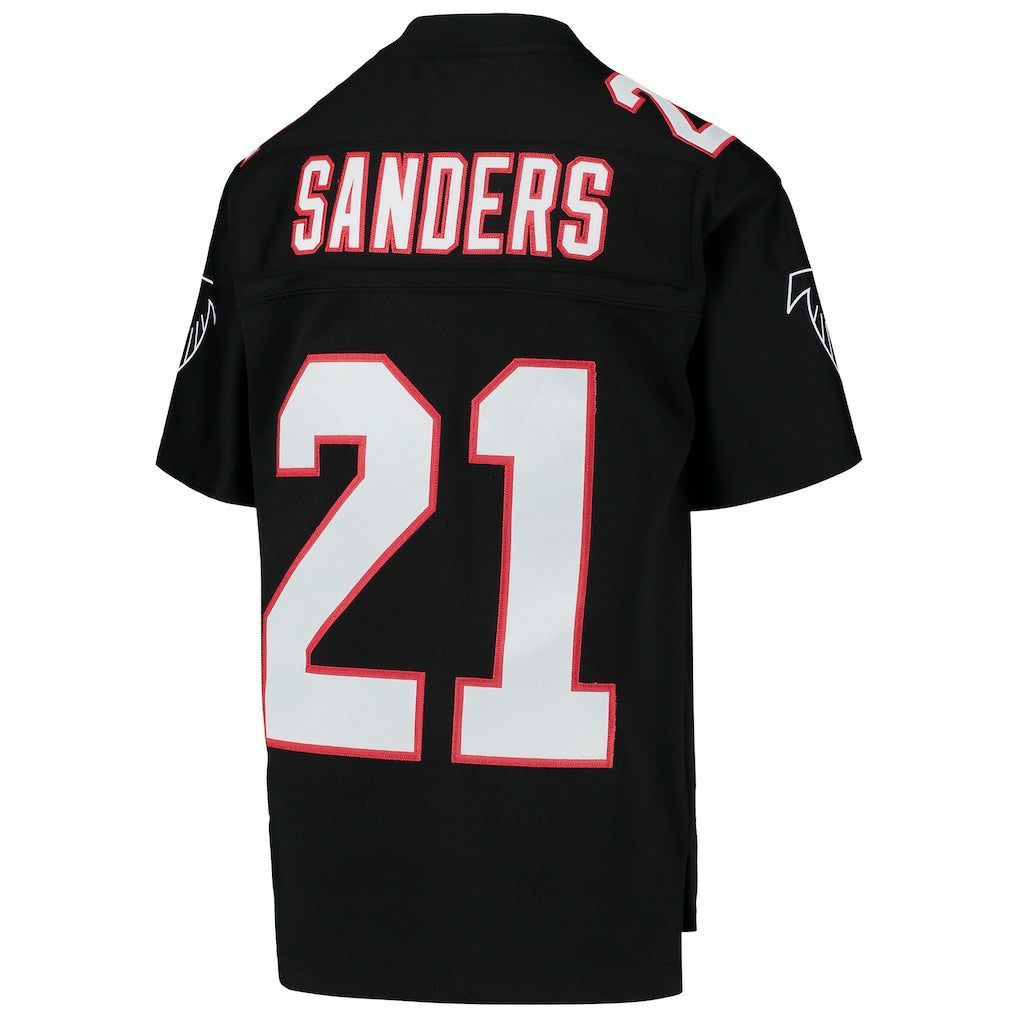 Deion Sanders Atlanta Falcons Youth 1992 Legacy Retired Player Jersey Black