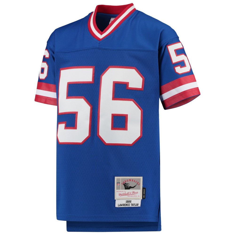 Lawrence Taylor New York Giants Youth 1986 Legacy Retired Player Jersey Royal