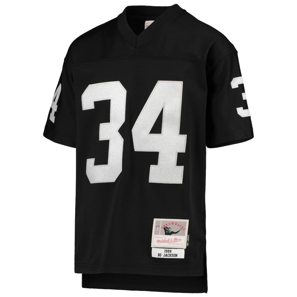 Bo Jackson Las Vegas Raiders Youth 1988 Legacy Retired Player Jersey Black
