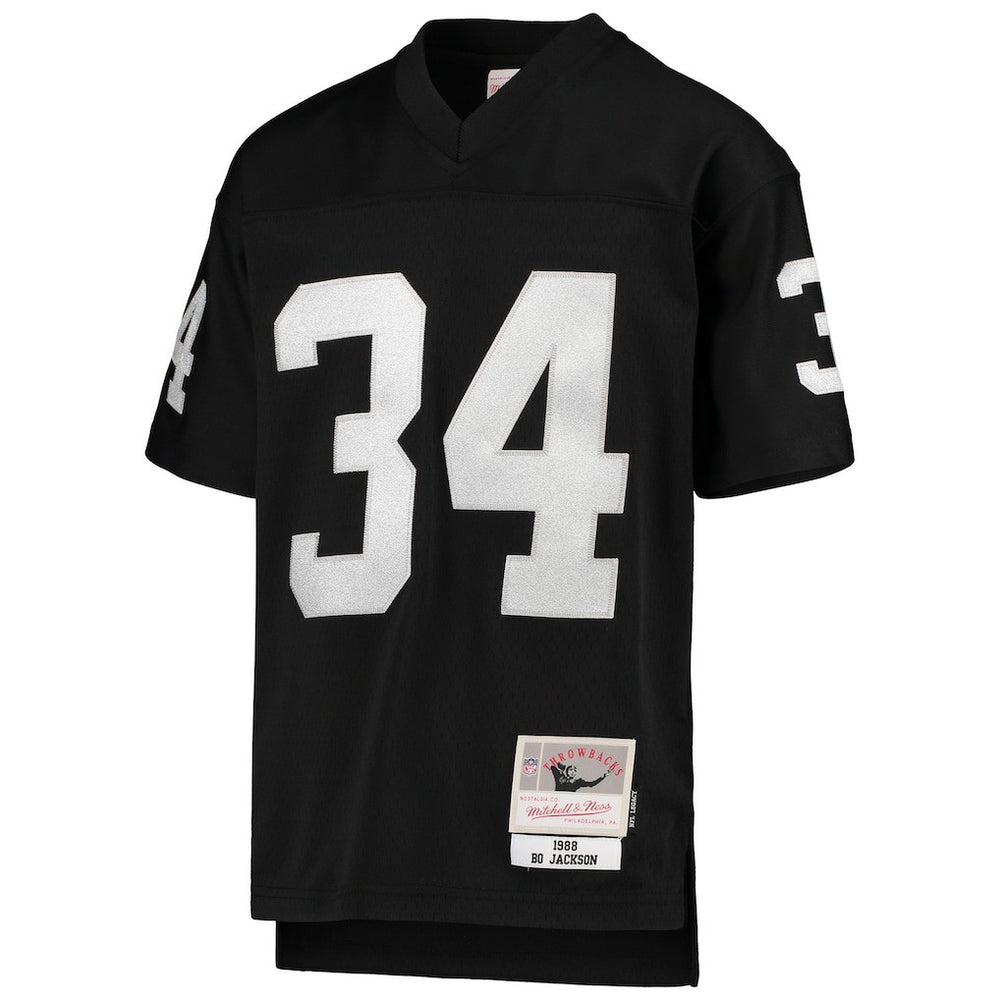 Bo Jackson Las Vegas Raiders Youth 1988 Legacy Retired Player Jersey Black