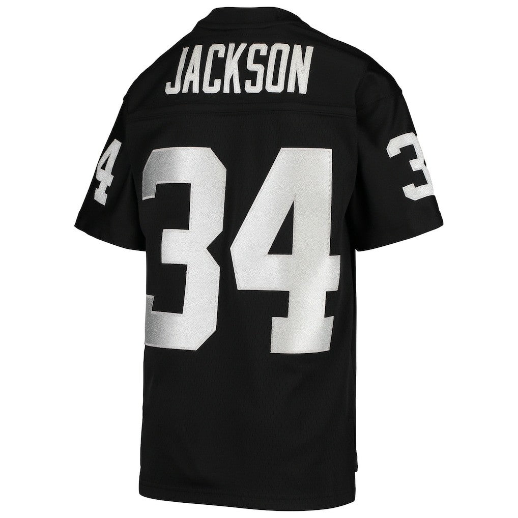 Bo Jackson Las Vegas Raiders Youth 1988 Legacy Retired Player Jersey Black