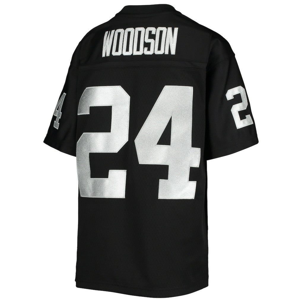 Charles Woodson Las Vegas Raiders Youth 1998 Legacy Retired Player Jersey Black