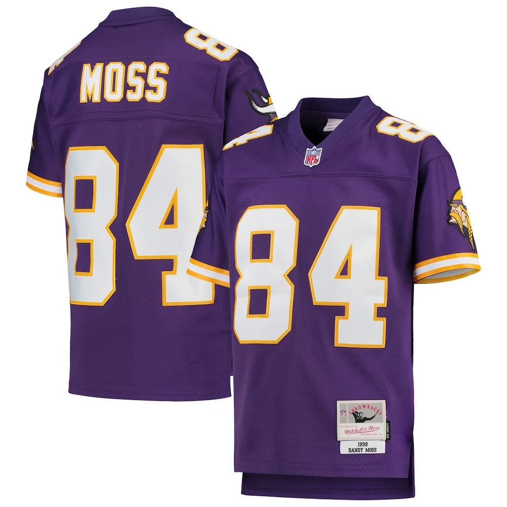 NFL Randy Moss Minnesota Vikings Youth 1998 Legacy Retired Player Jersey - Purple online
