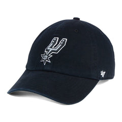 San Antonio Spurs '47 Core Logo Clean Up Adjustable Hat Black