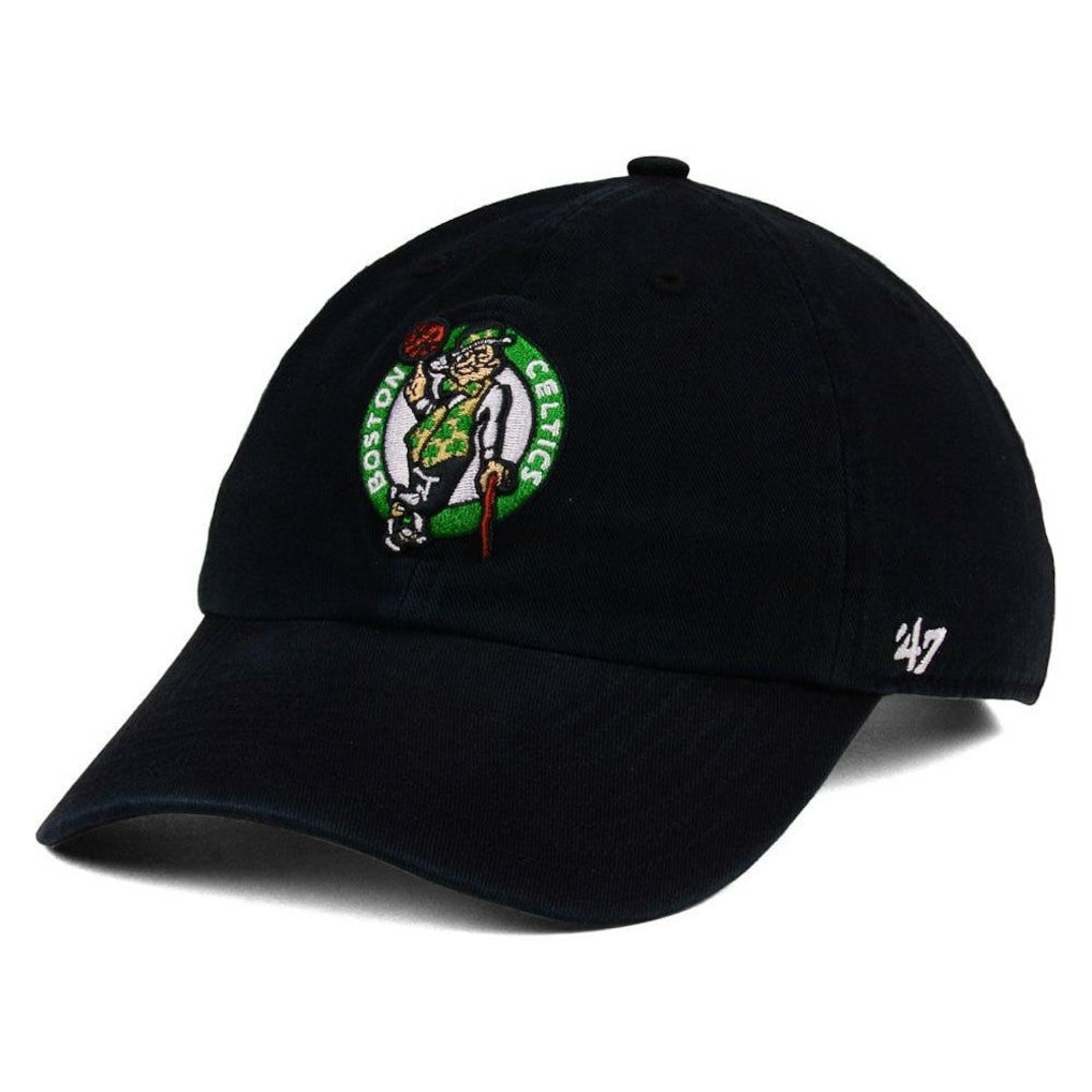 Boston Celtics '47 Core Logo Clean Up Adjustable Hat Black
