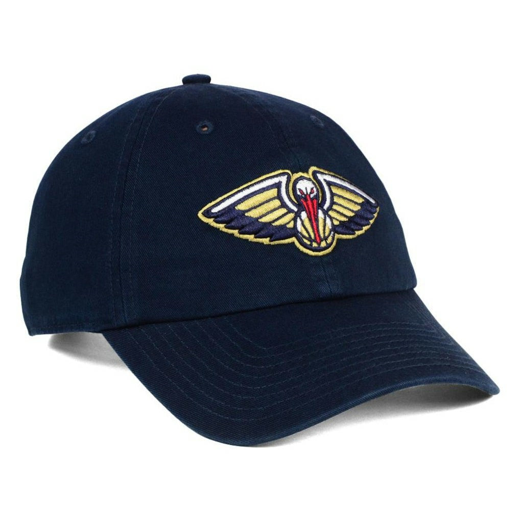 New Orleans Pelicans '47 Core Logo Clean Up Adjustable Hat Navy