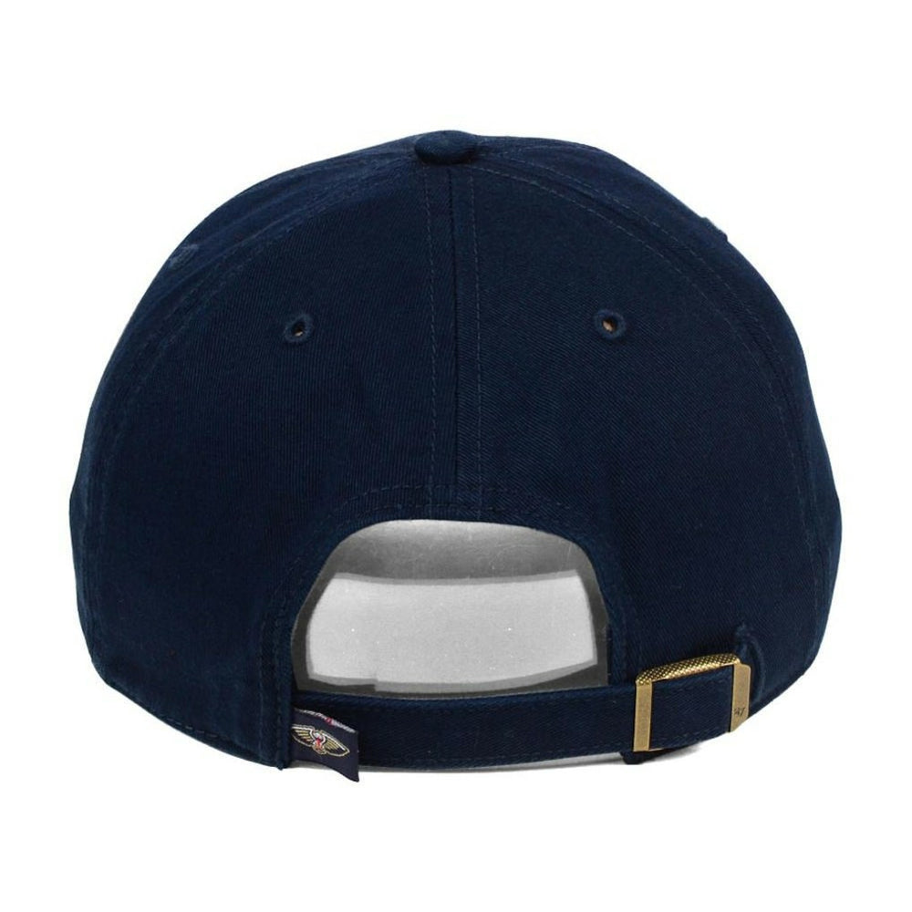 New Orleans Pelicans '47 Core Logo Clean Up Adjustable Hat Navy