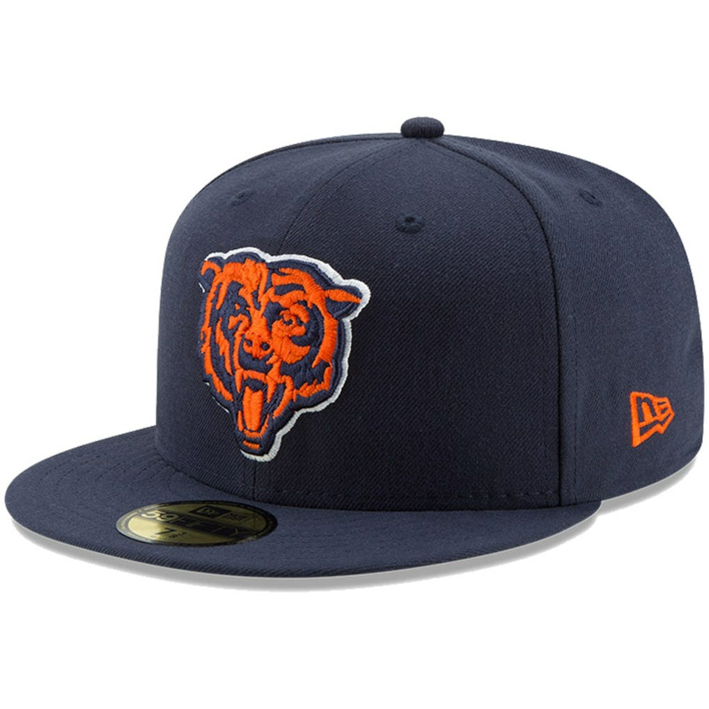 Chicago Bears New Era Team Basic 59FIFTY Fitted Hat Navy