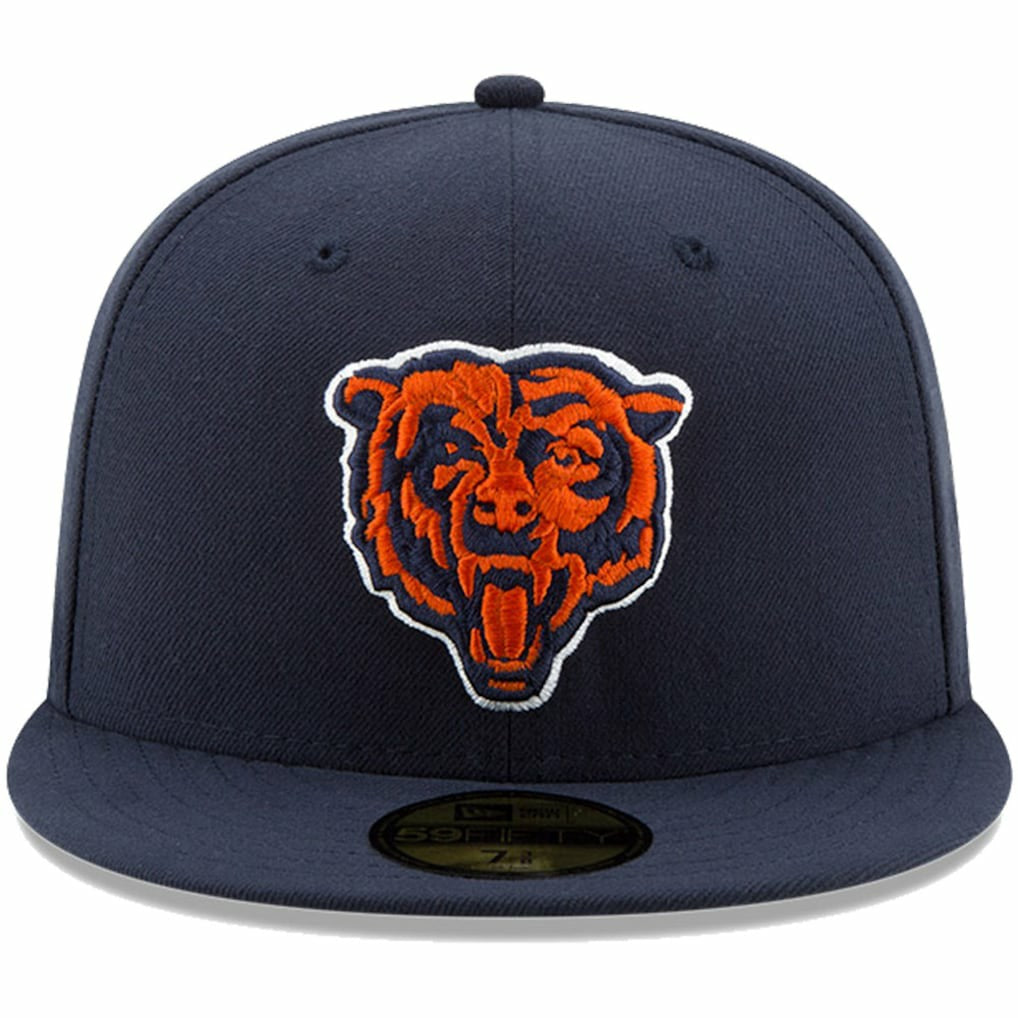 Chicago Bears New Era Team Basic 59FIFTY Fitted Hat Navy