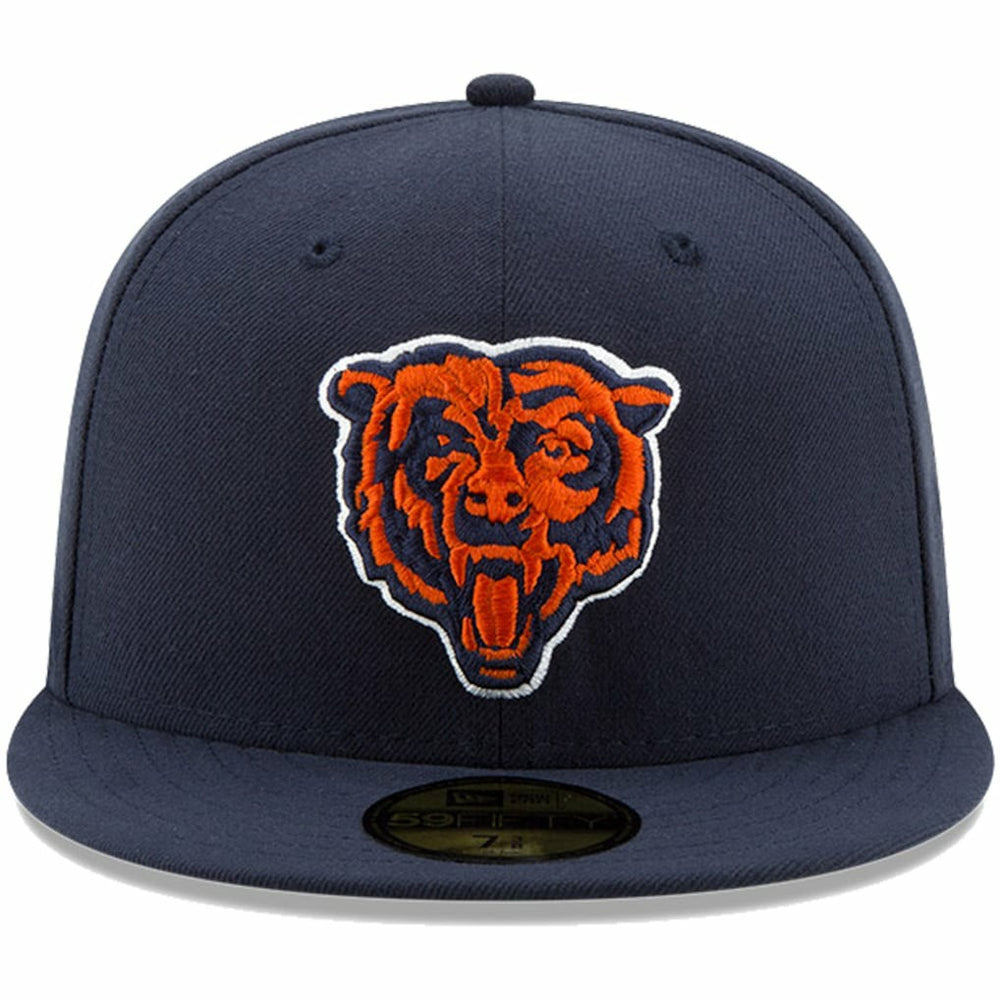 Chicago Bears New Era Team Basic 59FIFTY Fitted Hat Navy
