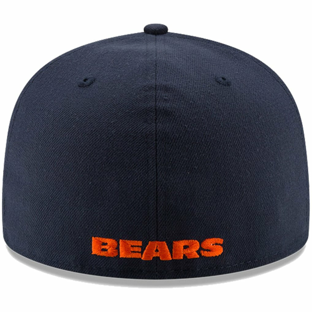 Chicago Bears New Era Team Basic 59FIFTY Fitted Hat Navy