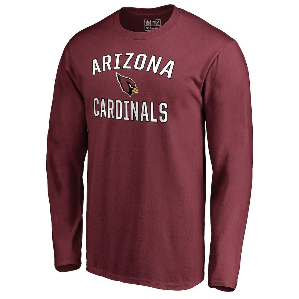 Arizona Cardinals Victory Arch Long Sleeve T-Shirt Cardinal