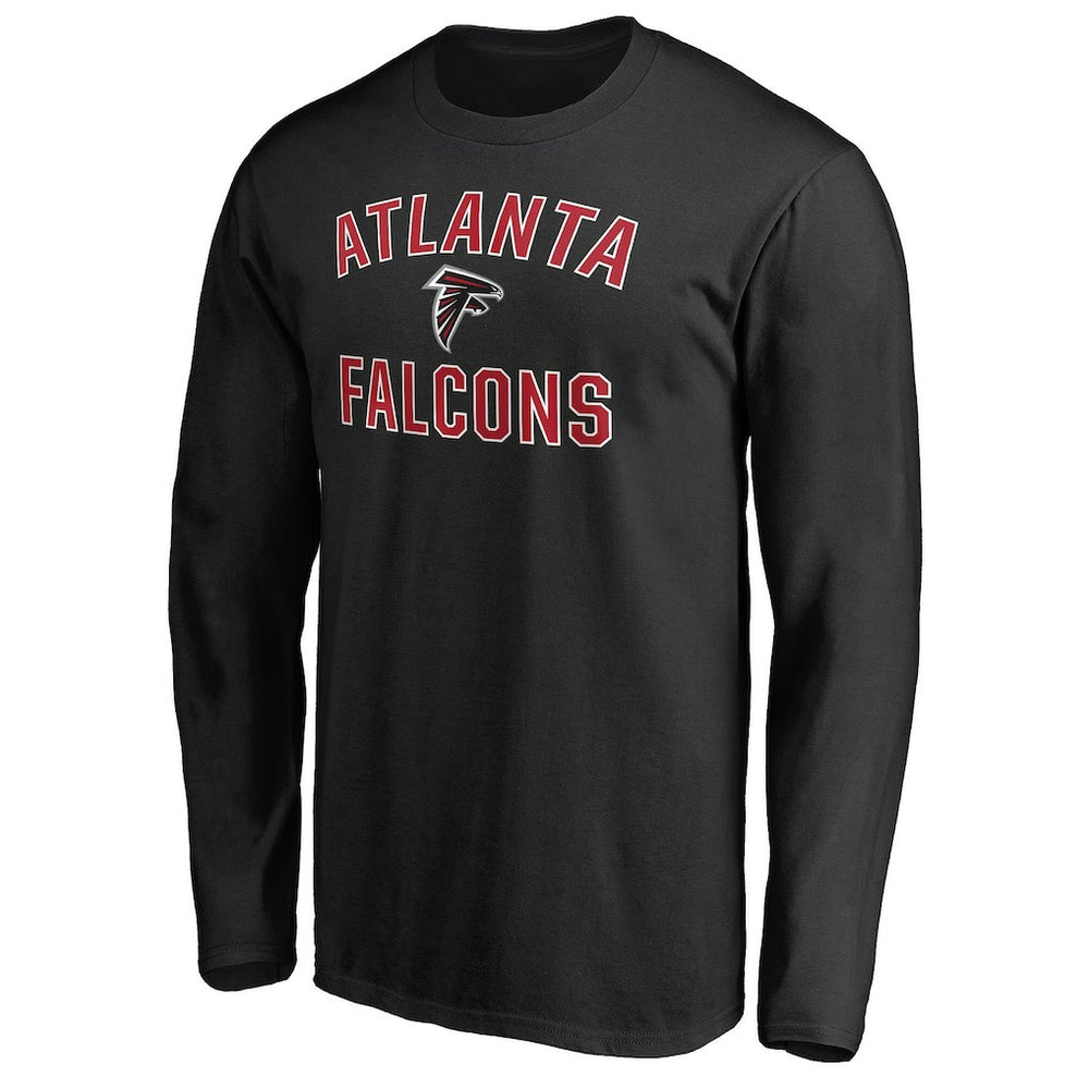 Atlanta Falcons Victory Arch Long Sleeve T-Shirt Black