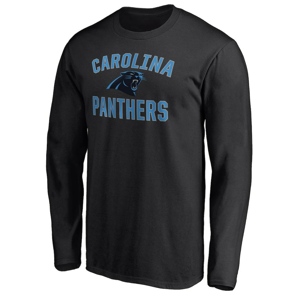 Carolina Panthers Victory Arch Long Sleeve T-Shirt Black