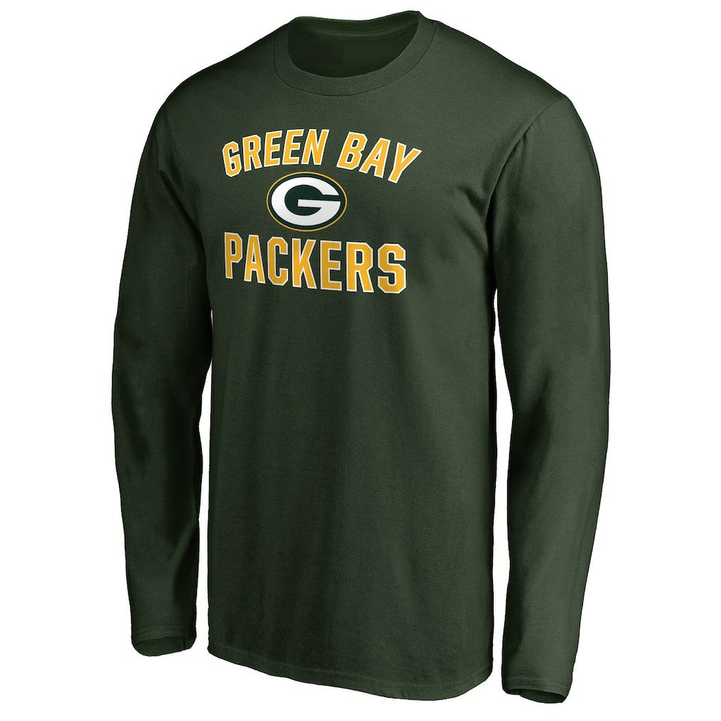 Green Bay Packers Victory Arch Long Sleeve T-Shirt Green
