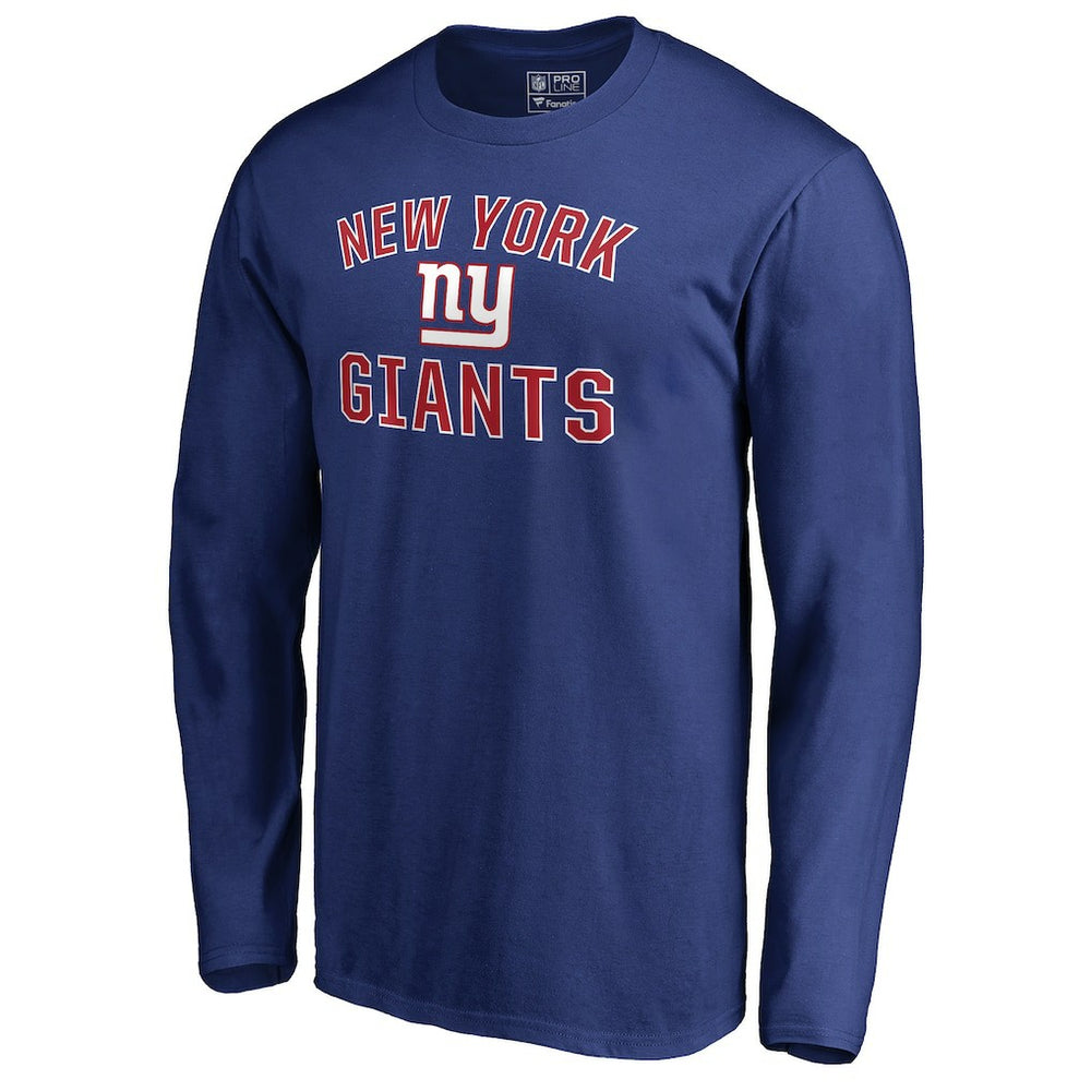 New York Giants Victory Arch Long Sleeve T-Shirt Royal