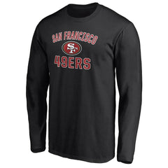 San Francisco 49ers Victory Arch Long Sleeve T-Shirt Black