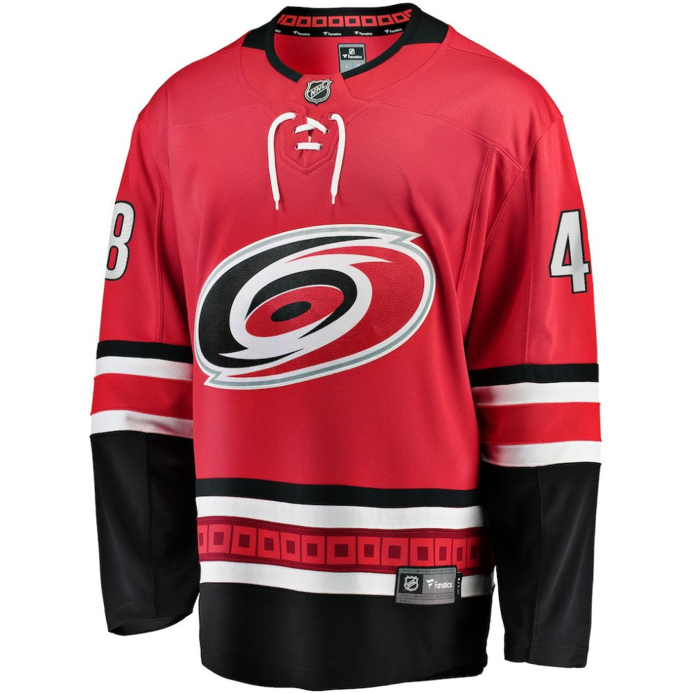 NHL Jordan Martinook Carolina Hurricanes Fanatics Alternate Breakaway Player Jersey - Red