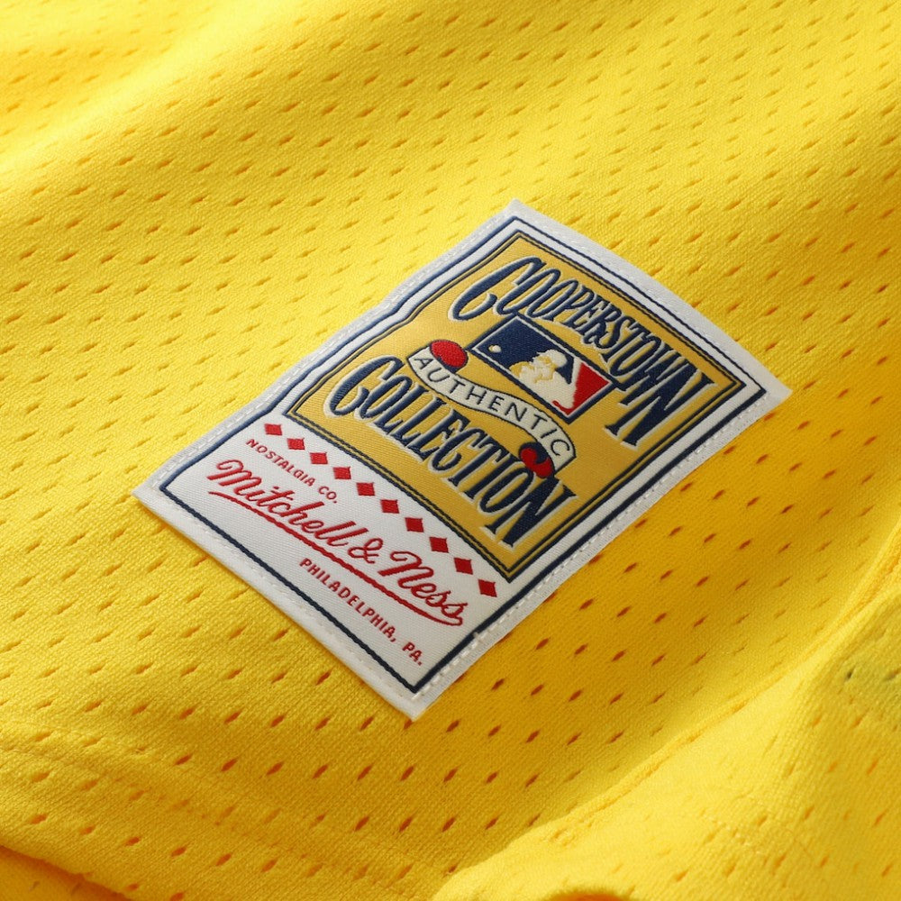 Mark McGwire Athletics Mitchell & Ness Authentic Batting Practice Jersey - Gold Jerseys