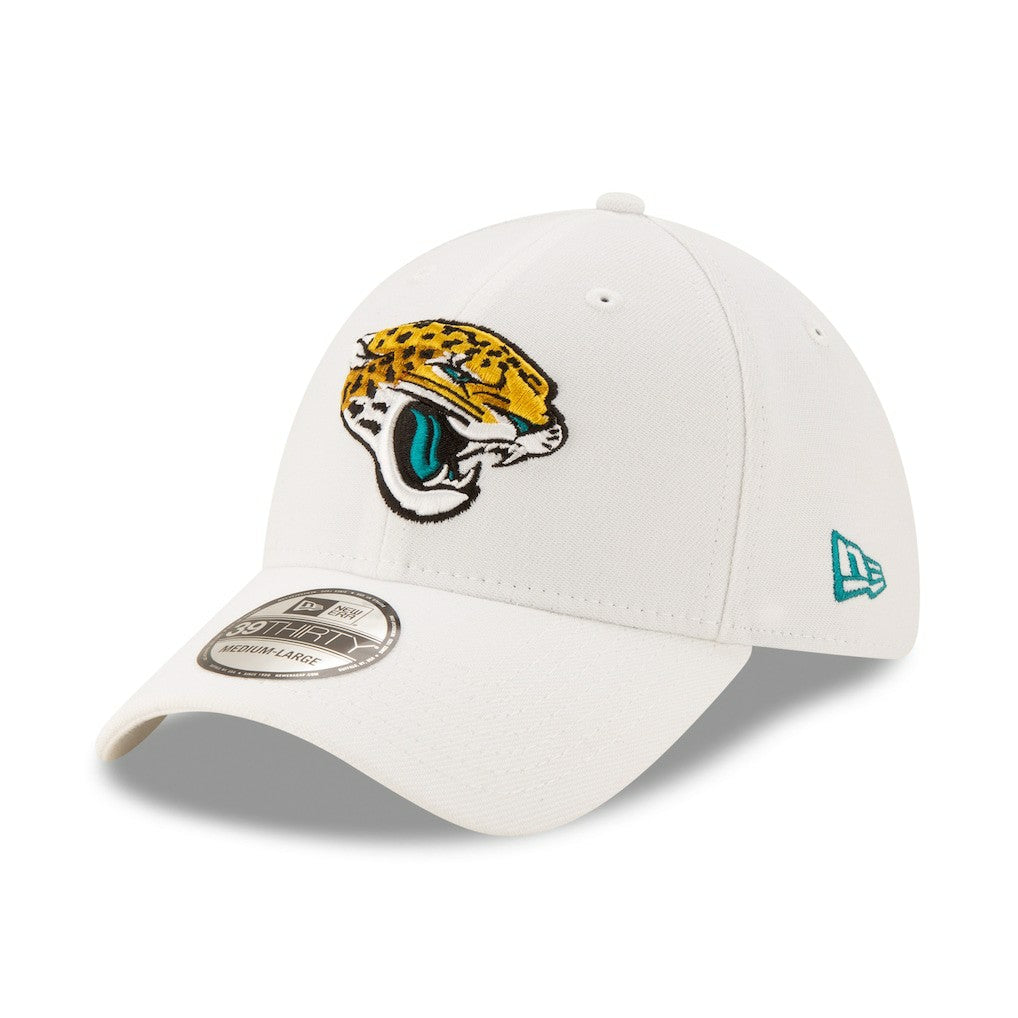 Jacksonville Jaguars New Era Iced 39THIRTY Flex Hat White