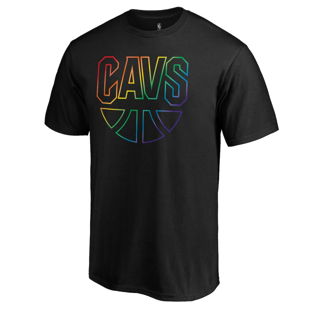 Cleveland Cavaliers Team Pride Wordmark T-Shirt Black