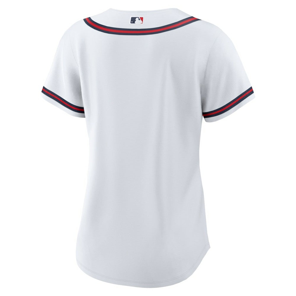 Atlanta Braves Nike Women's Home Replica Team Jersey - White Jerseys