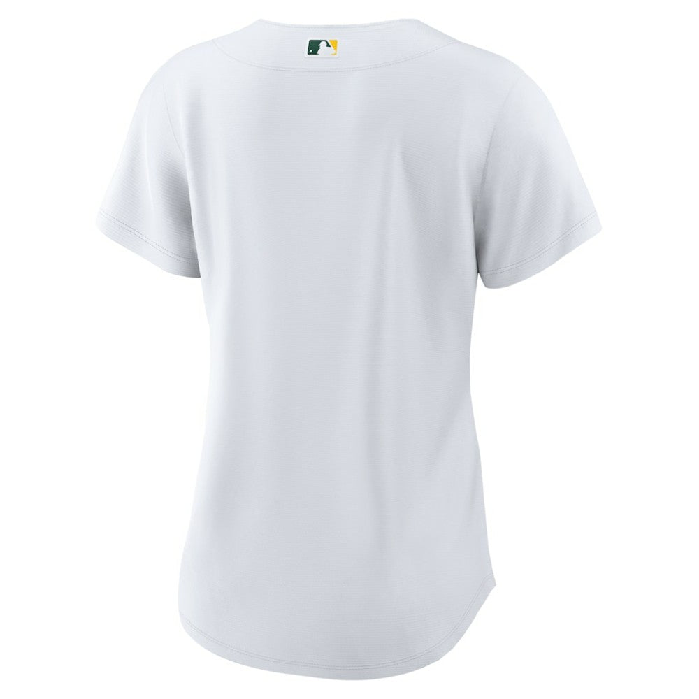 Athletics Nike Women's Home Replica Team Jersey - White Jerseys