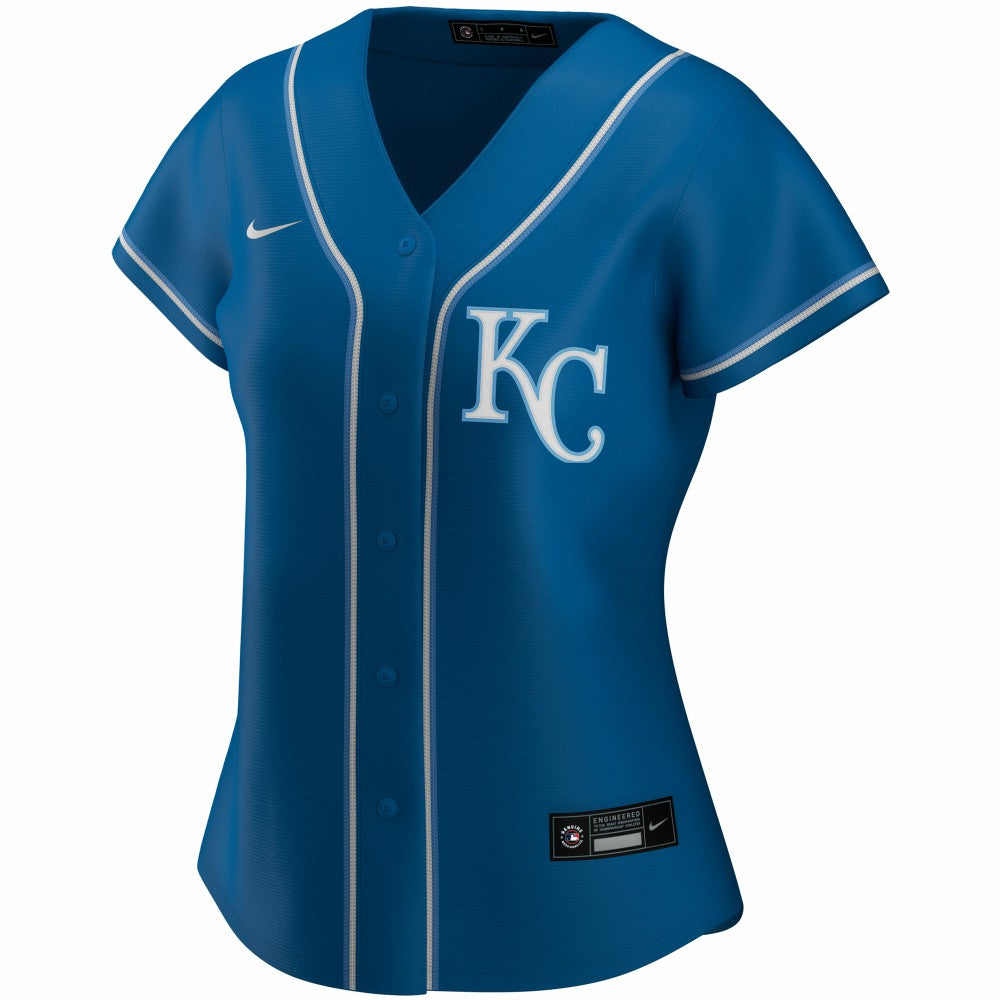 Kansas City Royals Nike Women's Alternate Replica Team Jersey - Royal Jerseys