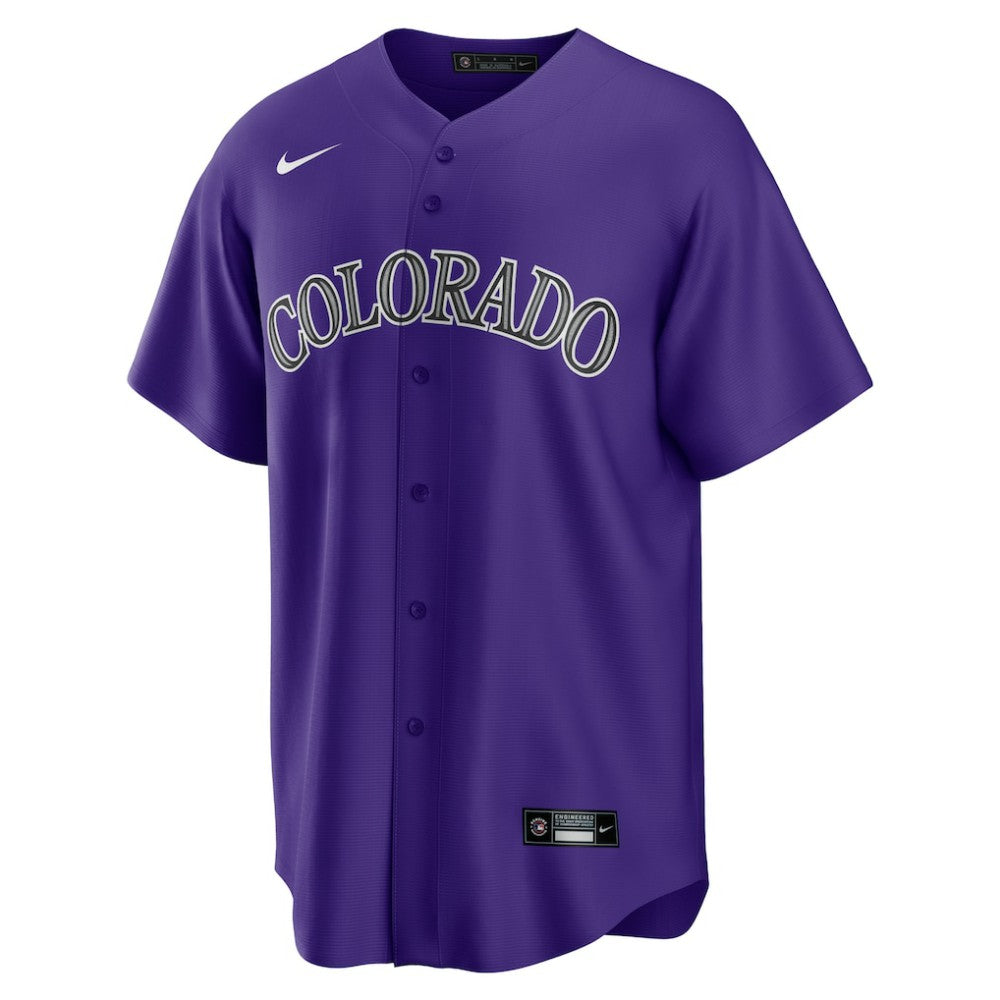 Colorado Rockies Nike Alternate Replica Team Jersey - Purple Jerseys