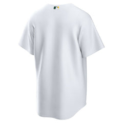 Athletics Nike Home Replica Team Jersey - White Jerseys