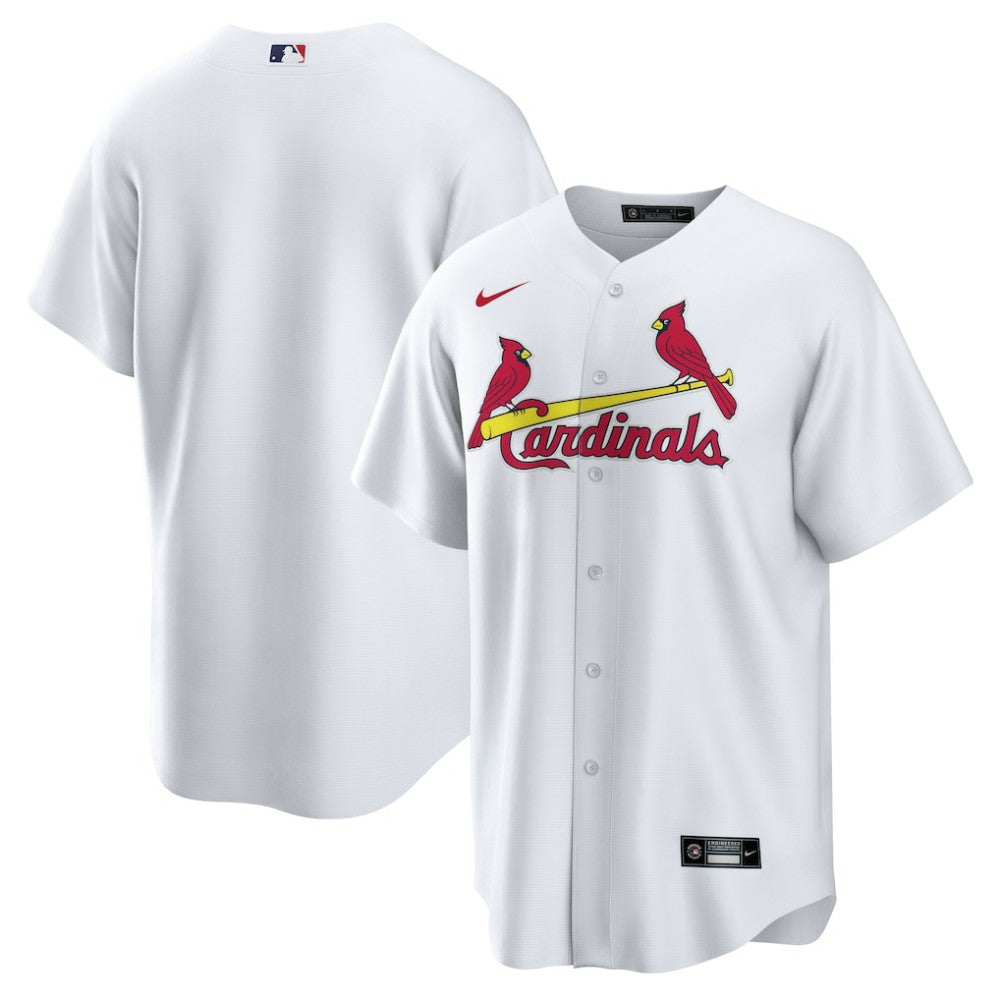 St. Louis Cardinals Nike Home Replica Team Jersey - White Jerseys
