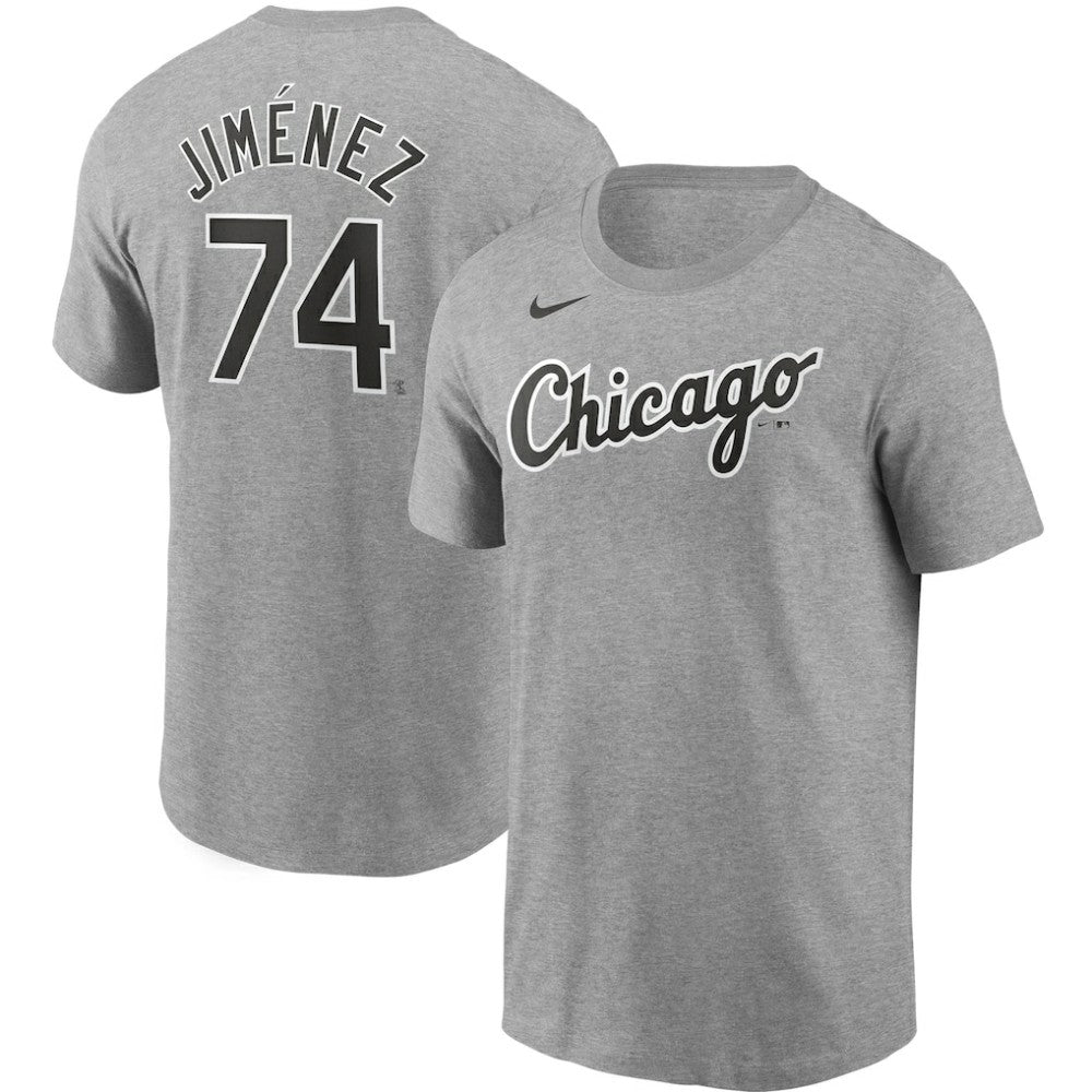 Chicago White Sox Nike Name & Number T-Shirt - Heather Gray T-shirts