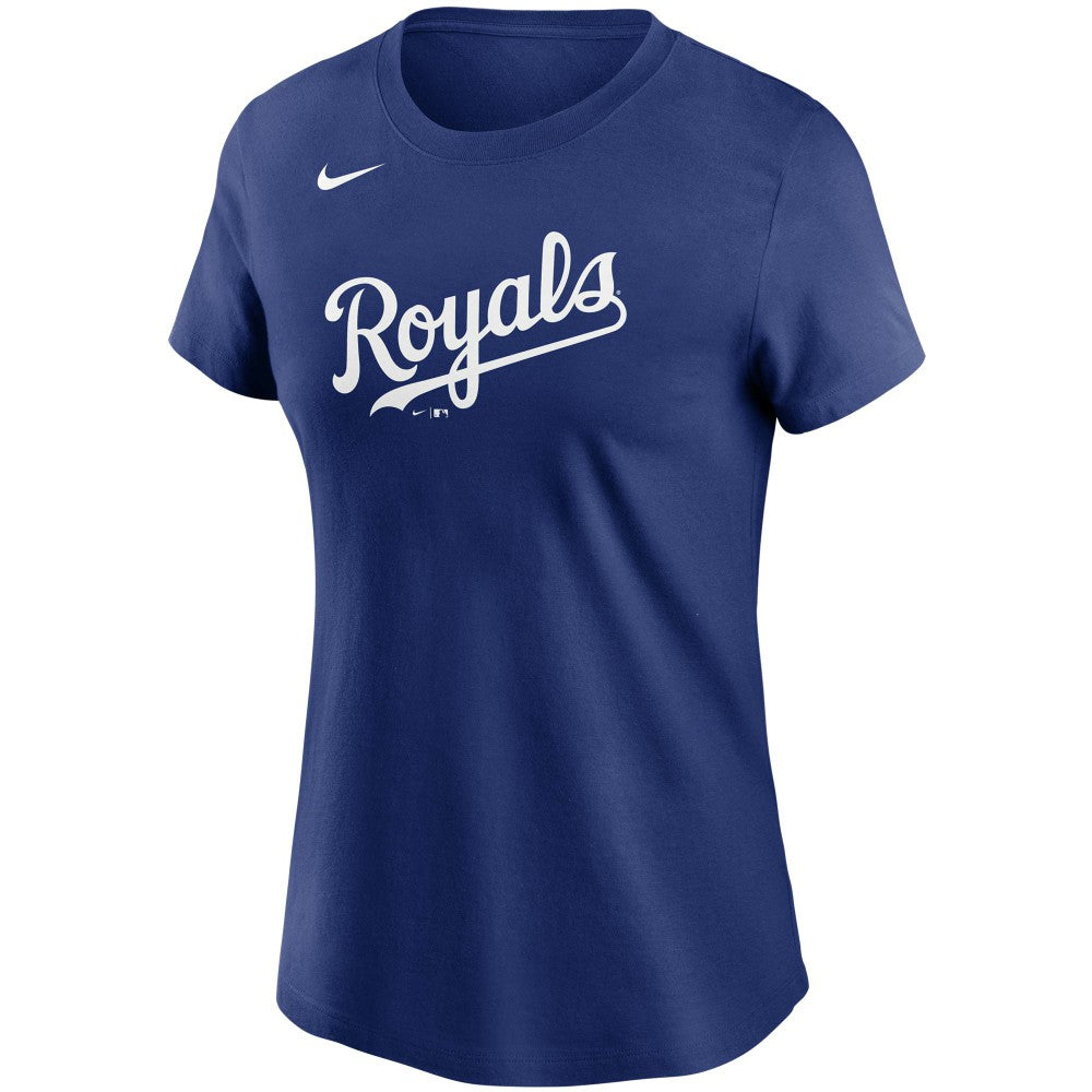 Kansas City Royals Nike Women's Wordmark T-Shirt - Royal T-shirts
